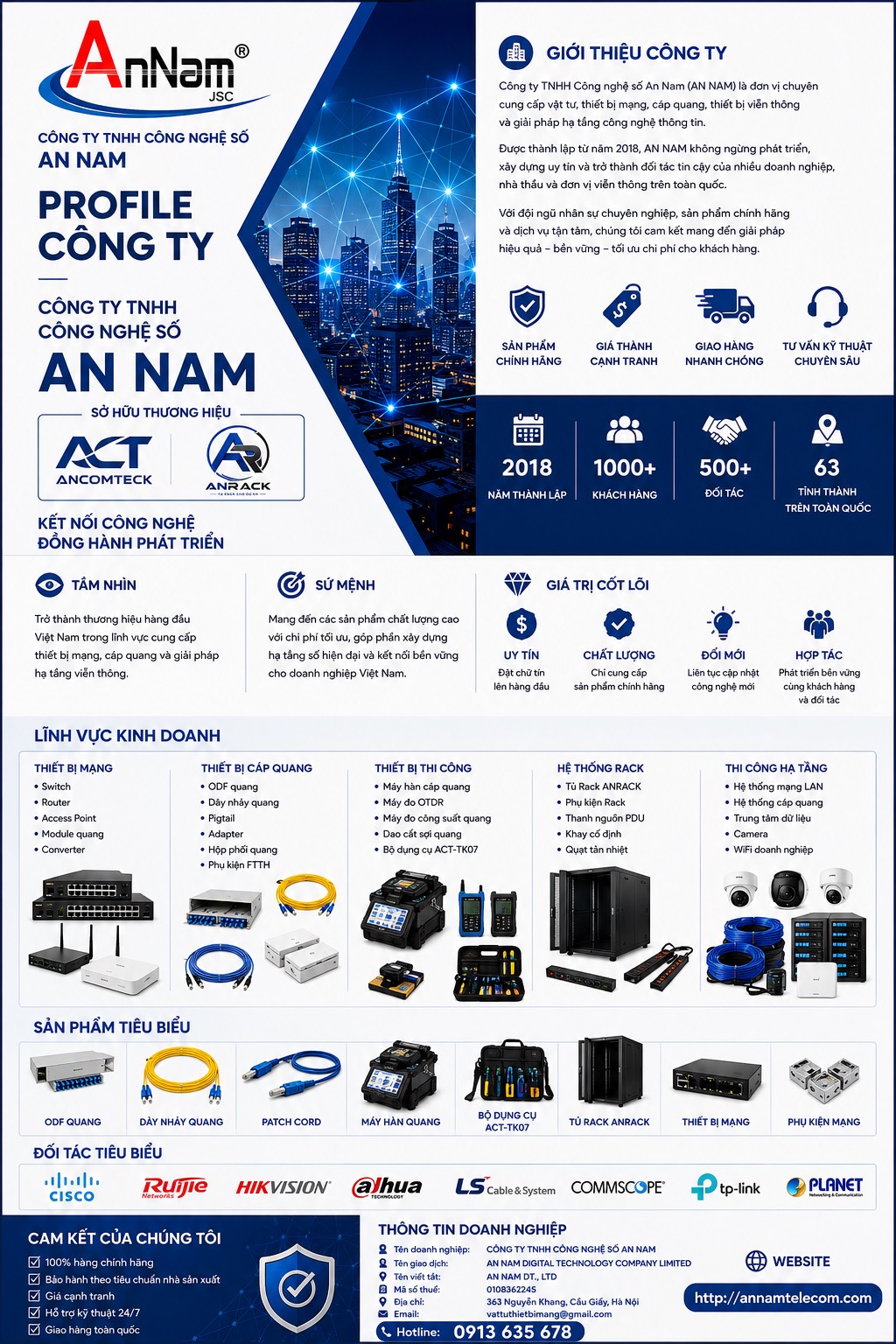 Profile công ty An Nam